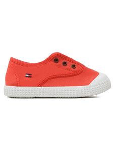 Кецове Tommy Hilfiger Low Cut Easy-On Sneaker T1X9-32824-0890 S Red 300