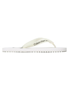 Джапанки Calvin Klein Jeans Beach Sandal Monogram Tpu YM0YM00838 White YBR