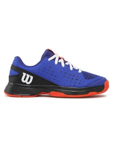 Обувки Wilson Rush Pro Jr L WRS330400 Bluing/Black/Orange