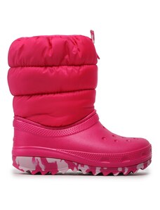 Апрески Crocs Classic Neo Puff Boot K 207684 Candy Pink