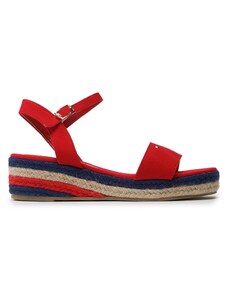 Еспадрили Tommy Hilfiger Rope Wedge T3A7-32778-0048300 S Red 300