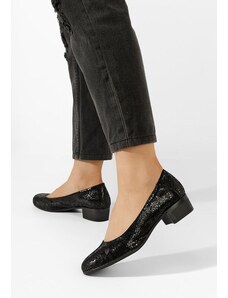 Zapatos Oбувки на нисък ток Montremy V5 черни