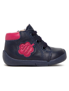 Зимни обувки Kickers Waouk 858381-10 Navy/Pink 102