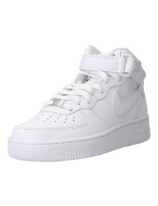 Nike Sportswear Високи маратонки 'AIR FORCE 1 07 MID' бяло