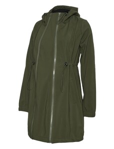 MAMALICIOUS Функционално палто 'NELLA' тъмнозелено
