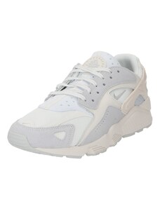 Nike Sportswear Ниски маратонки 'AIR HUARACHE' сиво / бяло / мръсно бяло