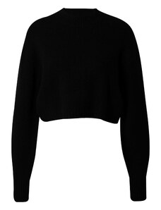 Calvin Klein Jeans Пуловер черно / бяло