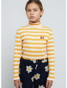 Детска блуза с дълги ръкави Bobo Choses в жълто с десен