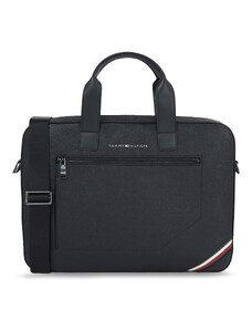 Чанта за лаптоп Tommy Hilfiger Th Central Slim Computer Bag AM0AM11579 Black BDS