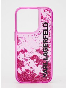 Кейс за телефон Karl Lagerfeld Iphone 14 Pro 6,1" в розово