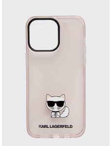 Кейс за телефон Karl Lagerfeld Iphone 14 Pro Max 6,7" в розово