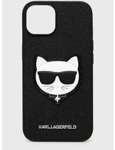 Кейс за телефон Karl Lagerfeld Iphone 14 6,1" в черно