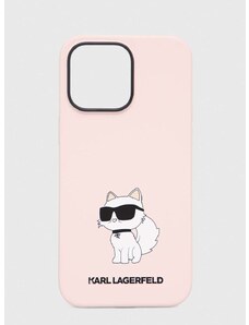 Кейс за телефон Karl Lagerfeld iPhone 14 Pro Max 6,7'' в розово