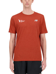Тениска New Balance NYC Marathon Impact Run Short Sleeve mt33262mbck Размер XL