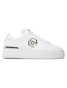 Сникърси PHILIPP PLEIN Leather Lo-Top Sneaker FABS USC0379 PLE075N White 01