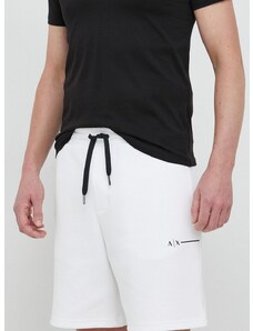 Къс панталон Armani Exchange в бяло