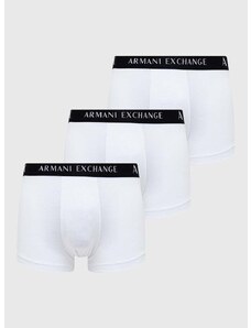 Боксерки Armani Exchange (3 броя) в бяло