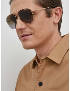 Слънчеви очила Armani Exchange в златисто