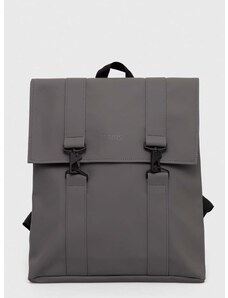 Раница Rains 13300 Backpacks в сиво голям размер с изчистен дизайн