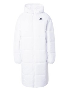Nike Sportswear Зимно палто нейви синьо / бяло