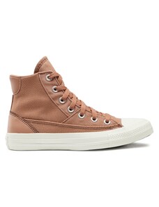 Кецове Converse Chuck Taylor All Star Patchwork A04676C Taupe/Red