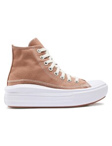 Кецове Converse Chuck Taylor All Star Move A04672C Taupe/Red
