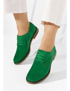 Zapatos Дамски обувки derby Doresa зелен
