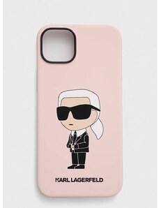 Кейс за телефон Karl Lagerfeld iPhone 14 Plus 6,7 в розово