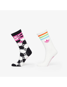 adidas Originals adidas x RICH MNISI Pride Sock 2-Pack Black/ Off White