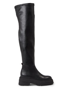 Чизми Tommy Jeans Tjw Over The Knee Boots EN0EN02254 Black BDS