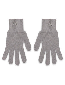 Дамски ръкавици Calvin Klein Re-Lock Knit Gloves K60K611164 Mid Grey Heather P4A