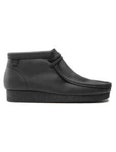 Зимни обувки Clarks Shacre Boot 261594407 Black Leather