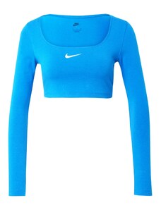 Nike Sportswear Тениска кралско синьо / бяло