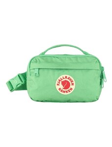 Чанта през рамо Fjallraven Kanken Hip Pack F23796.663 в зелено