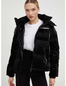 Яке Karl Lagerfeld в черно зимен модел