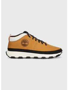 Обувки Timberland Winsor Trail Mid Leather в бежово TB0A5TWV2311