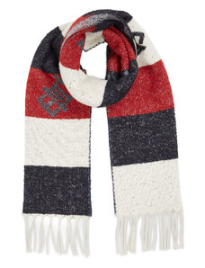 Зимен шал Tommy Hilfiger Limitless Chic Cb Scarf AW0AW15353 Space Blue Mix 0GY