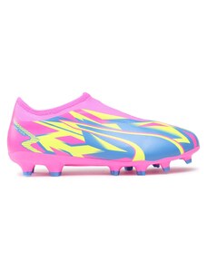 Обувки Puma Ultra Match Ll Energy Fg/Ag Youth 107555 01 Luminous Pink/Ultra Blue/Yellow Alert