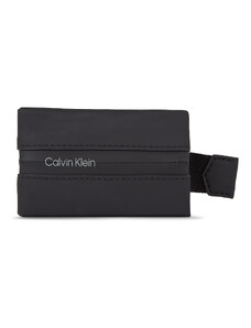 Калъф за кредитни карти Calvin Klein Rubberized Slide Ccholder K50K510923 Ck Black BAX