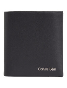 Мъжки портфейл Calvin Klein Ck Concise Trifold 6Cc W/Coin K50K510593 Ck Black BAX