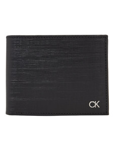 Мъжки портфейл Calvin Klein Ck Must Trifold 10Cc W/Coin K50K510878 Ck Black Check BAX