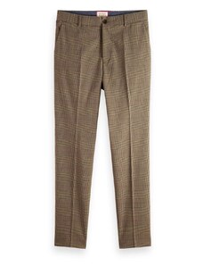 SCOTCH & SODA Панталон Seasonal Yarn-Dyed Check Slim Tapered Fit Chino 174329 SC6471 taupe check