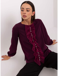 LAKERTA Blouse-LK-BZ-506673.36-dark purple