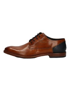 Мъжки кожени обувки Bugatti Flex Evo Business lace-ups кафяви - 44