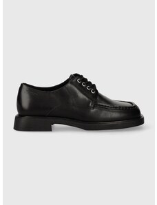 Кожени половинки обувки Vagabond Shoemakers JACLYN в черно с равна подметка 5638.201.20