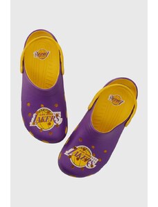 Чехли Crocs NBA Los Angeles Lakers Classic Clog в лилаво 208650 208862