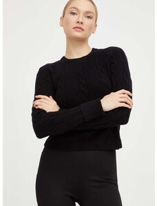 Пуловер Guess дамски в черно
