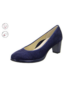 Ara shoes Дамски елегантни обувки на ток Ara естествена кожа сини