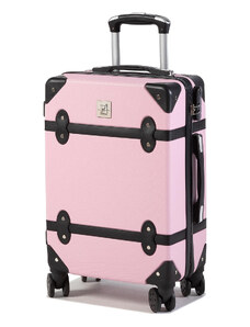 Самолетен куфар за ръчен багаж Semi Line T5509-2 Розов