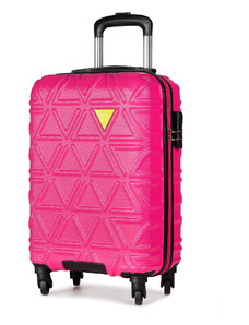 Самолетен куфар за ръчен багаж Puccini California ABS018C 3A Pink